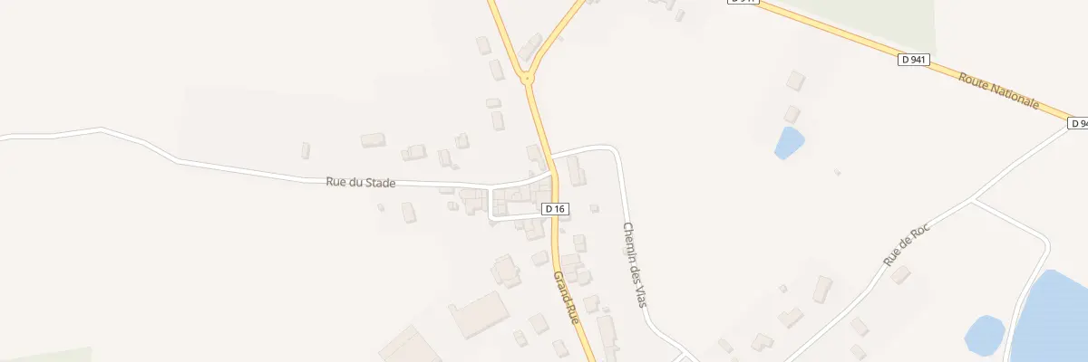 Plan du 8 Grand Rue à Terres-de-Haute-Charente