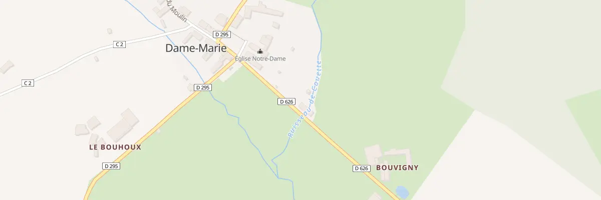 Plan du 3 Rue de la Fontaine à Dame-Marie