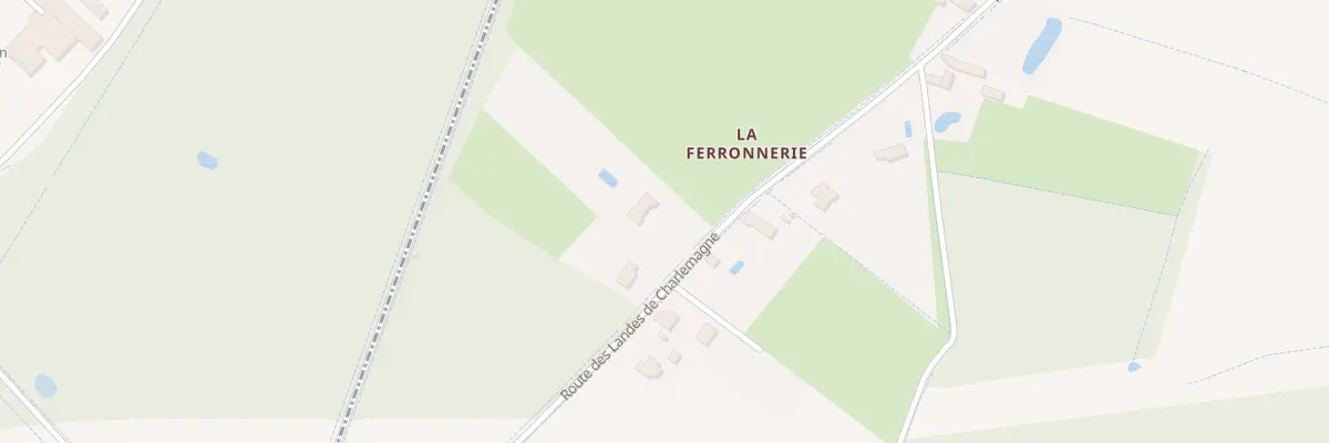 Plan du 100 Rte des Landes de Charlemagne à Joué-lès-Tours