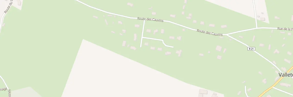 Plan du 7 Imp de la Petite Sente à Valletot