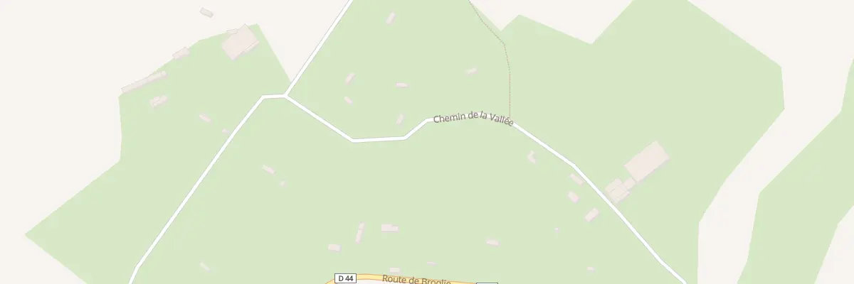 Plan du 18 Rte de Broglie - Epinay à Émanville
