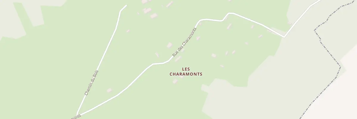 Plan du 780 Rue des Charamonts à Saint-Victor-d’Épine