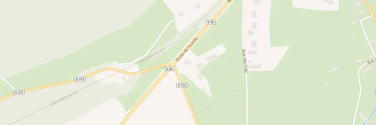 Plan du 1 Rte de Fauville à Grainville-la-Teinturière