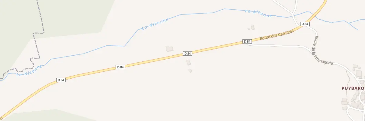 Plan du 26B Puybaronneau Ouest à Saint-Front-sur-Nizonne