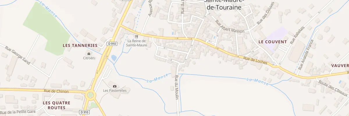 Plan du 3 Rue Saint-Mesmin à Sainte-Maure-de-Touraine