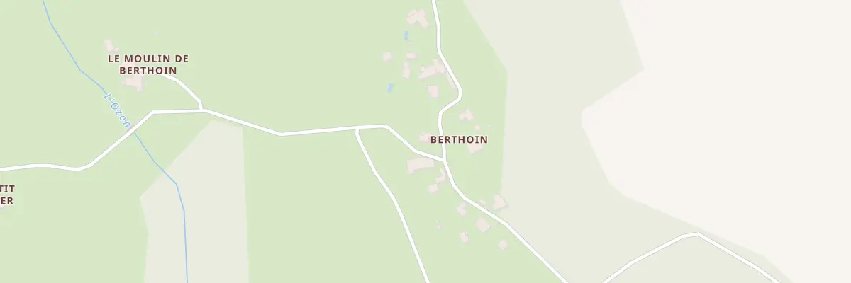Plan du 3 Berthoin à Bonneuil-Matours