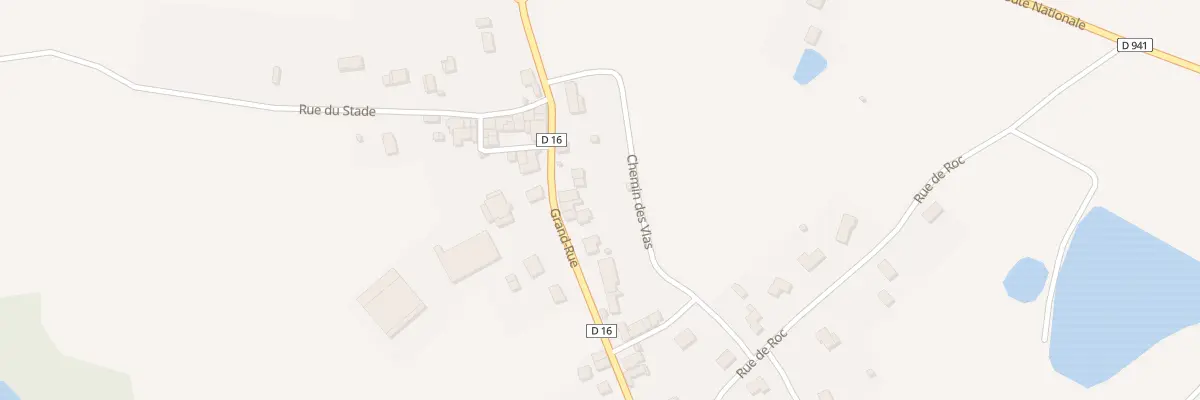 Plan du 13 Grand Rue à Terres-de-Haute-Charente