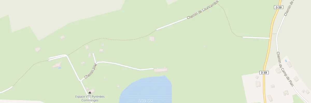 Plan du 2 Chem de Louncarrere à Barbazan