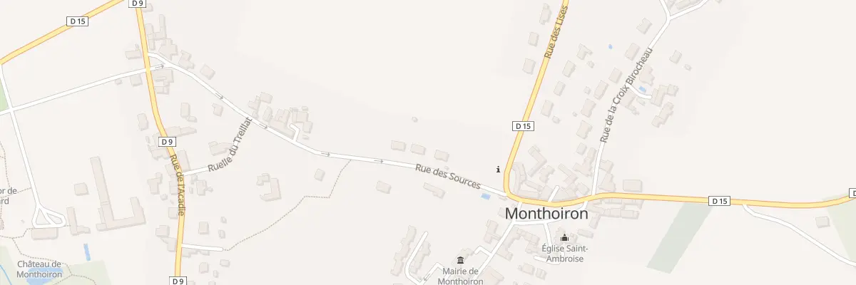 Plan du 27 Rue des Sources à Monthoiron