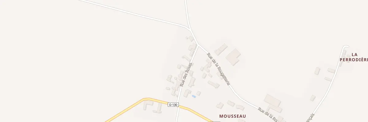 Plan du 40 Rue des Roses aux Ormes