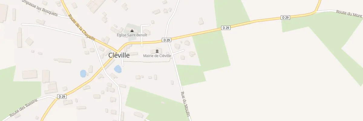 Plan du 39 Rue du Moulin à Cléville