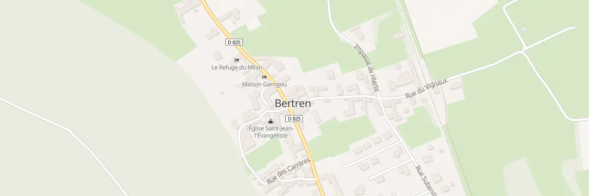 Plan du 41 Rue Nationale à Bertren