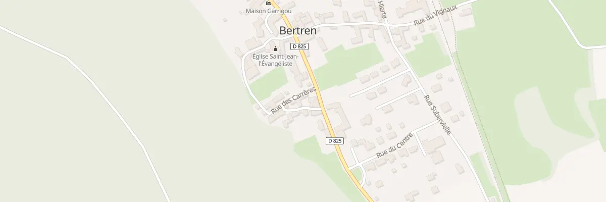 Plan du 3 Rue des Carreres à Bertren