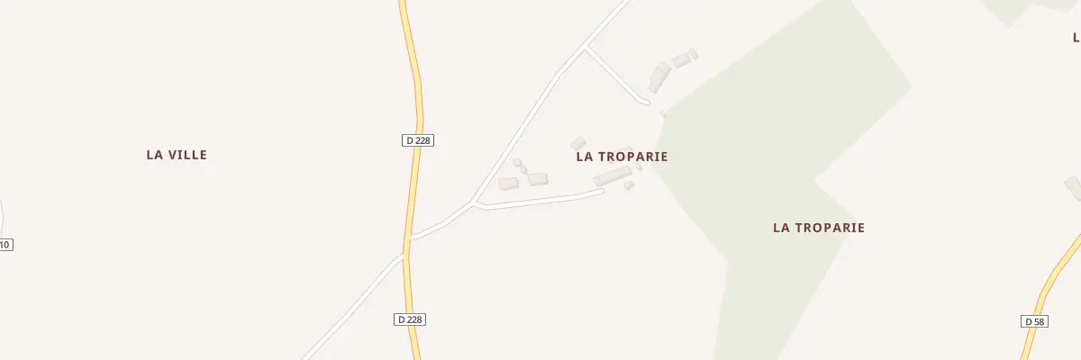 Plan du 2 La Troparie à Loir en Vallée