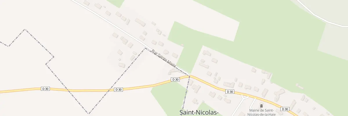 Plan du 55 Rue Sainte Marie à Saint-Nicolas-de-la-Haie