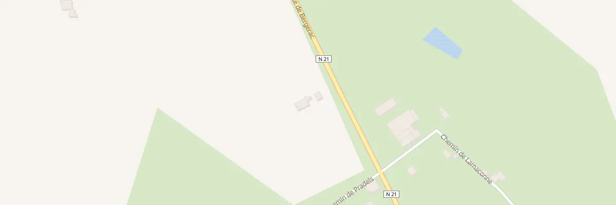 Plan du 951 Rte de Bergerac à Lougratte