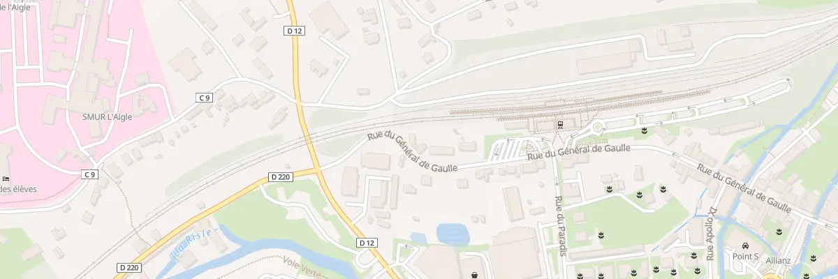 Plan du 42B Rue du Gen de Gaulle à L’Aigle