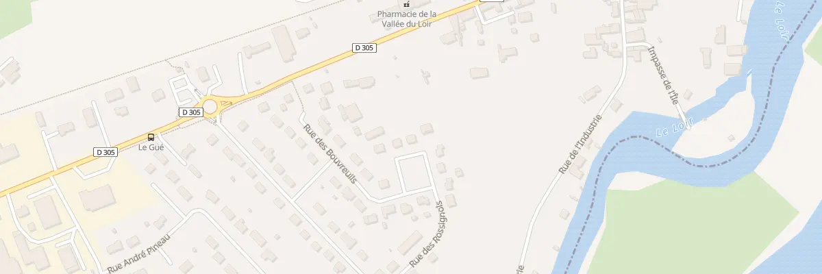 Plan du 6 Sq de la Metairie à Loir en Vallée