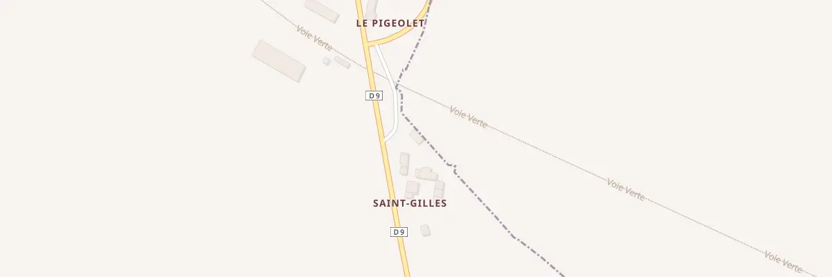 Plan du 5026 Saint Gilles à Mauves-sur-Huisne