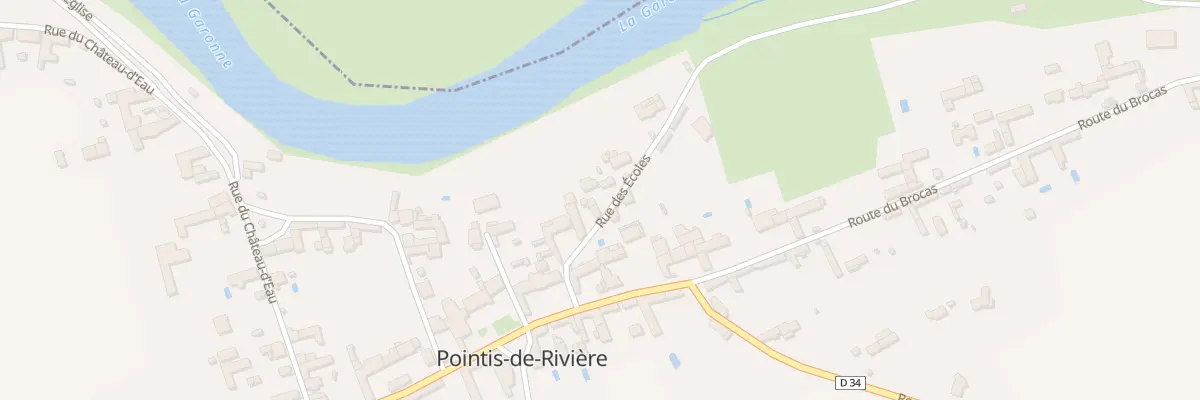 Plan du 75 Le Bie à Pointis-de-Rivière