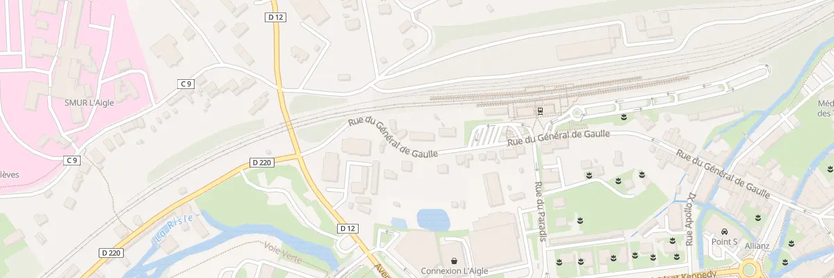 Plan du 40 Rue du Gen de Gaulle à L’Aigle