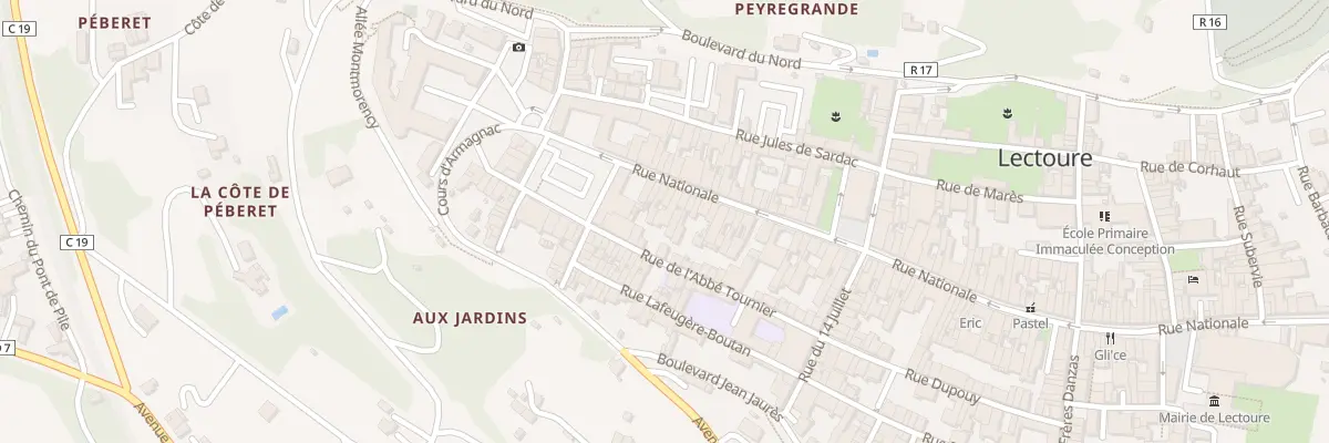 Plan du 115 Rue Nationale à Lectoure