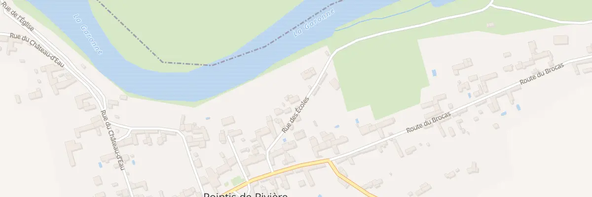 Plan du 12 Rue des Ecoles à Pointis-de-Rivière