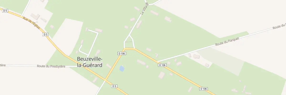 Plan du 170 Rue de la Forge à Beuzeville-la-Guérard