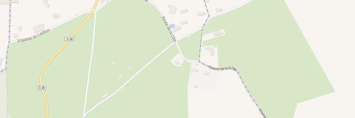 Plan du 8 Rte de la Cote à Saint-Maurice-d’Ételan