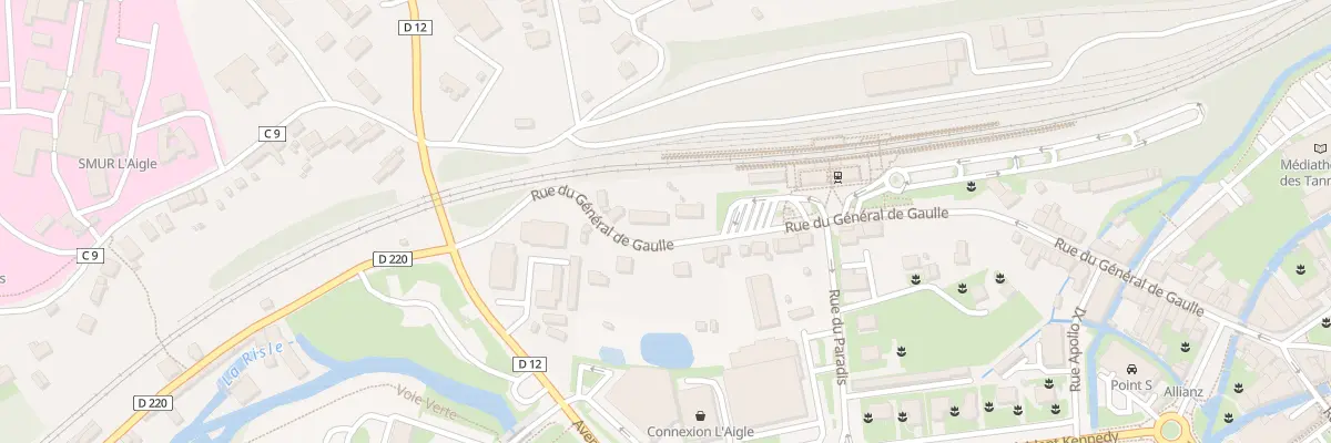 Plan du 38 Rue du Gen de Gaulle à L’Aigle