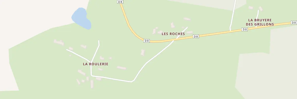 Plan du 5001 La Roulerie à Saint-Mard-de-Réno