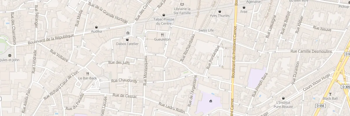 Plan du 3 Rue du Marché au Blé à Agen
