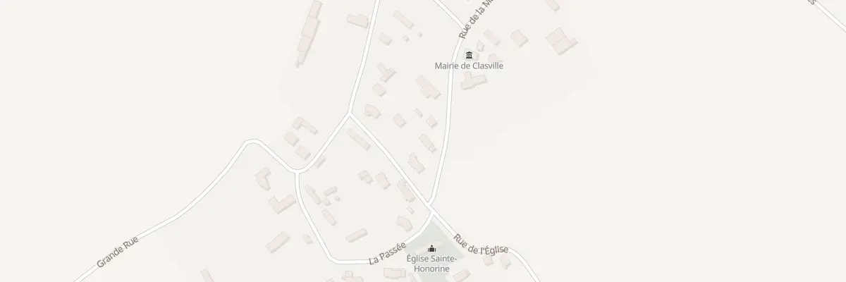 Plan du 3 Rue de la Mairie à Clasville