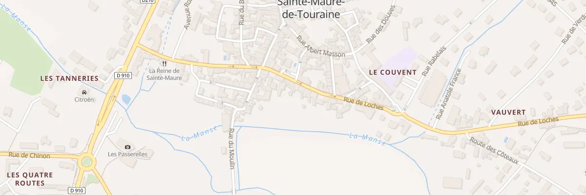 Plan du 40 Rue de Loches à Sainte-Maure-de-Touraine