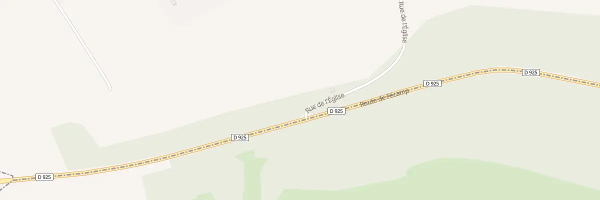 Plan du 1 Rue de l’Eglise à Clasville