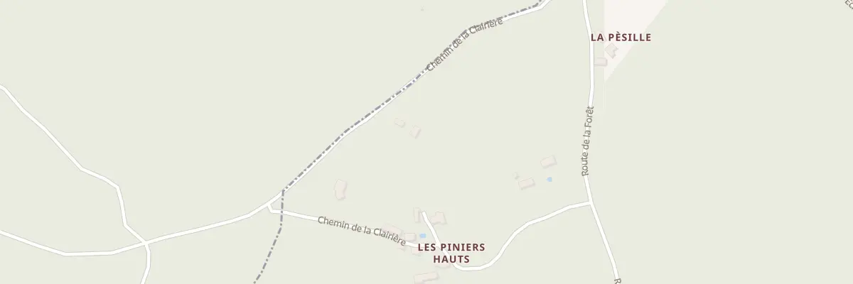 Plan du 109 Les Piniers Hauts à Saint-Paul-de-Serre