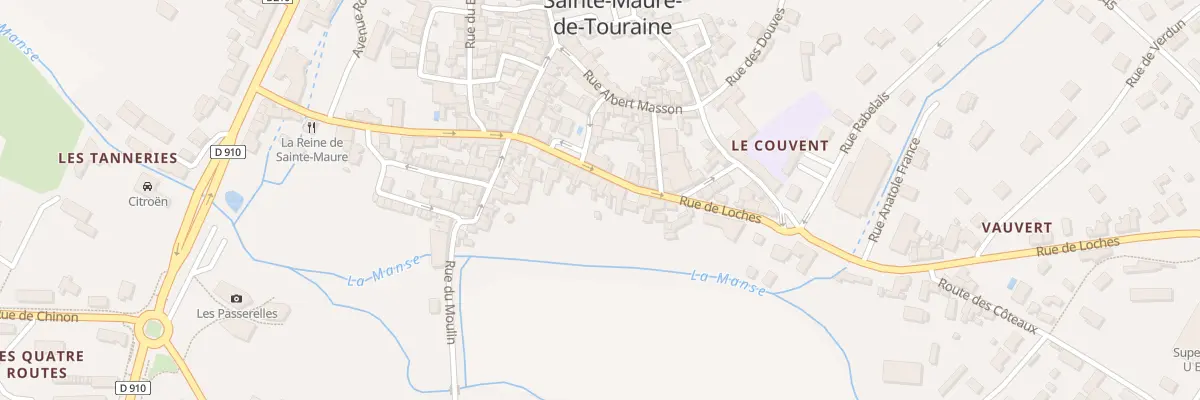 Plan du 44 Rue de Loches à Sainte-Maure-de-Touraine