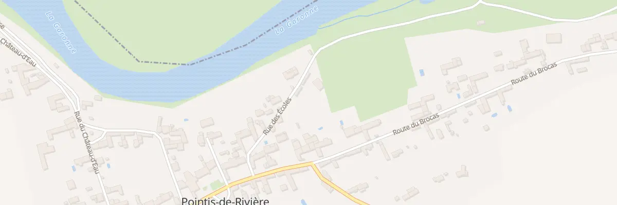 Plan du 80 Le Bie à Pointis-de-Rivière