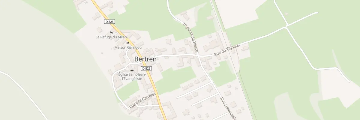 Plan du 4 Rue du Vignaux à Bertren