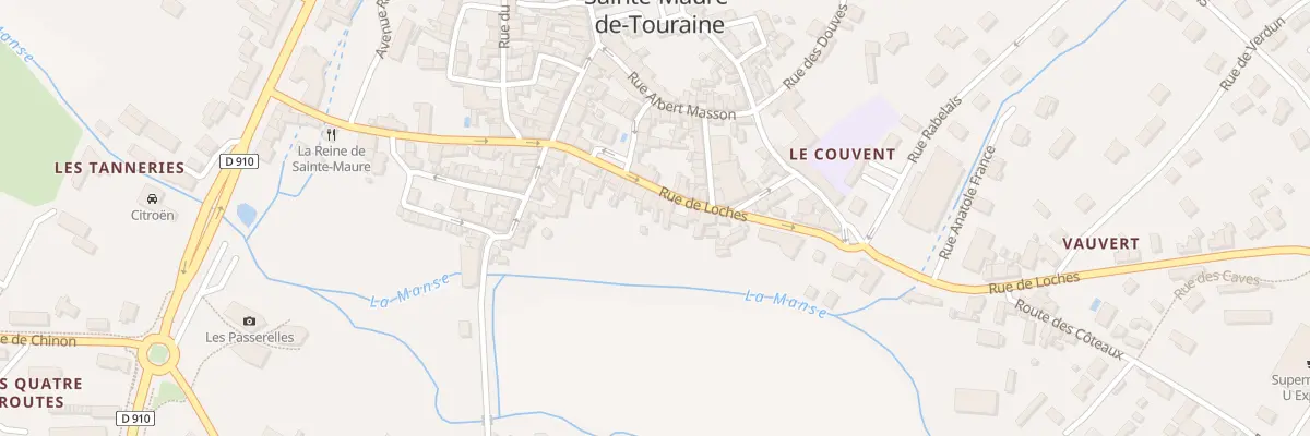 Plan du 46 Rue de Loches à Sainte-Maure-de-Touraine