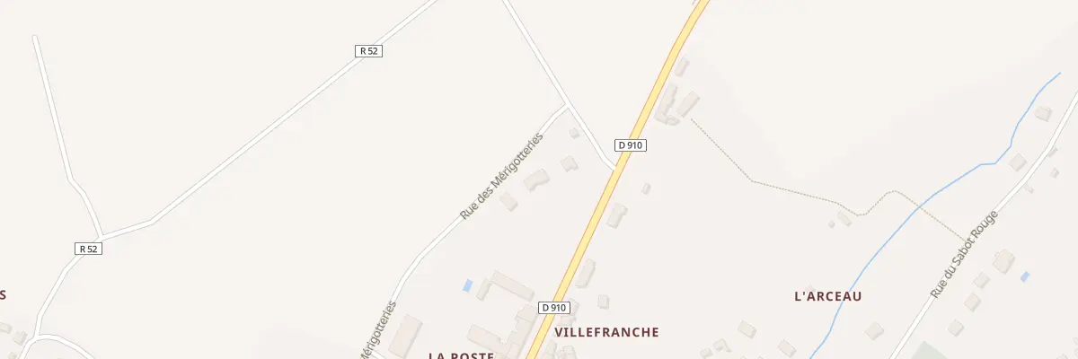 Plan du 38 Rue des Mérigotteries à Sainte-Maure-de-Touraine