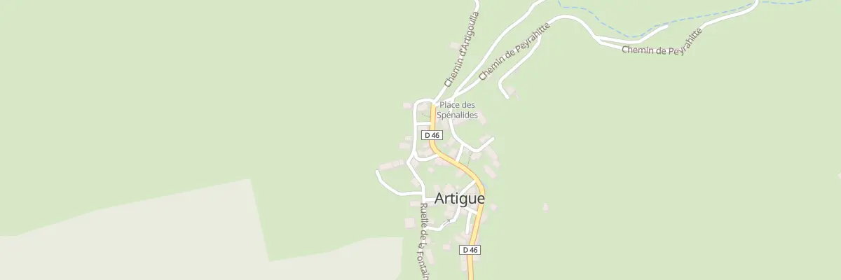 Plan du 7 Rue de l’Eglise à Artigue