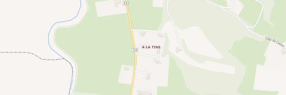 Plan du 999 Rte de Boucagnères à Auterive