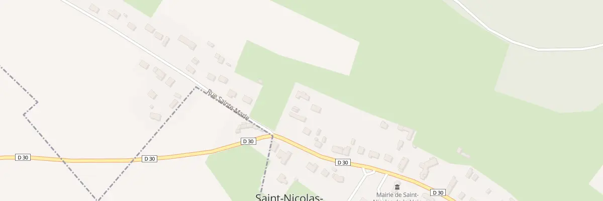 Plan du 555 Rue de l’Eglise à Saint-Nicolas-de-la-Haie