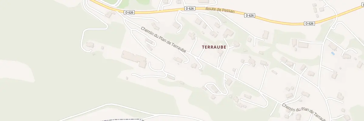 Plan du 194 Che du Plan de Terraube à Auch
