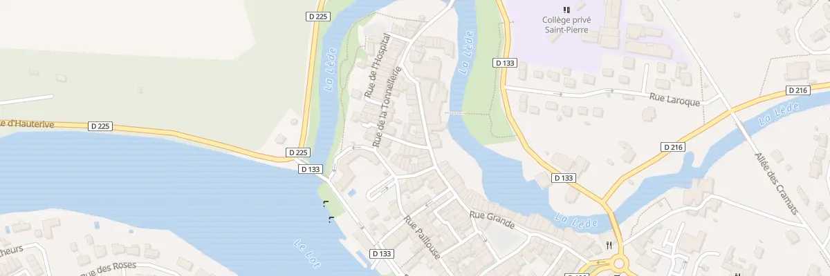 Plan du 65 Rue Grande à Casseneuil