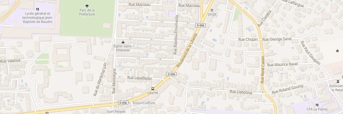 Plan du 37 Rue du Doct Louis Brocq à Agen