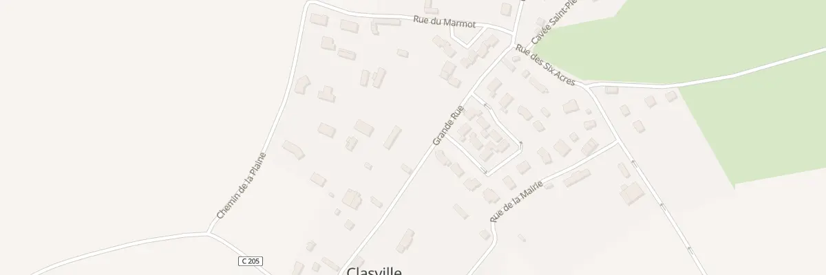 Plan du 27 Grande Rue à Clasville