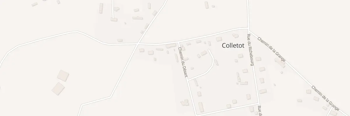 Plan du 26 Che du Désert à Colletot