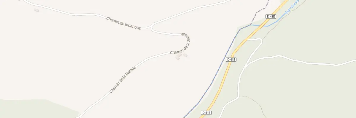Plan du 58 Hiemades à Gensac-de-Boulogne